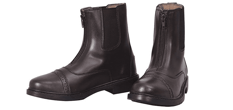 TuffRider Ladies Starter Front Zip Paddock Boots