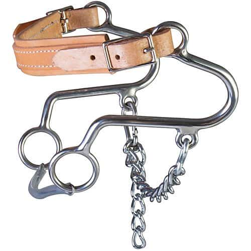  Western SS Leather Nose Little S Hackamore