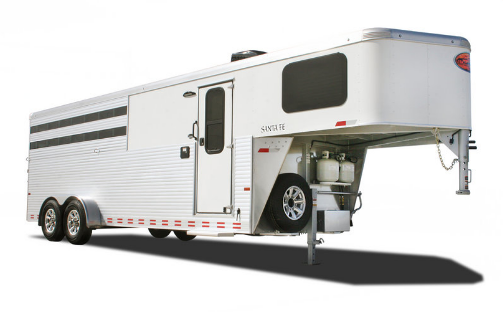 The Sundowner Santa Fe 3 Horse Trailer with Living Quarters