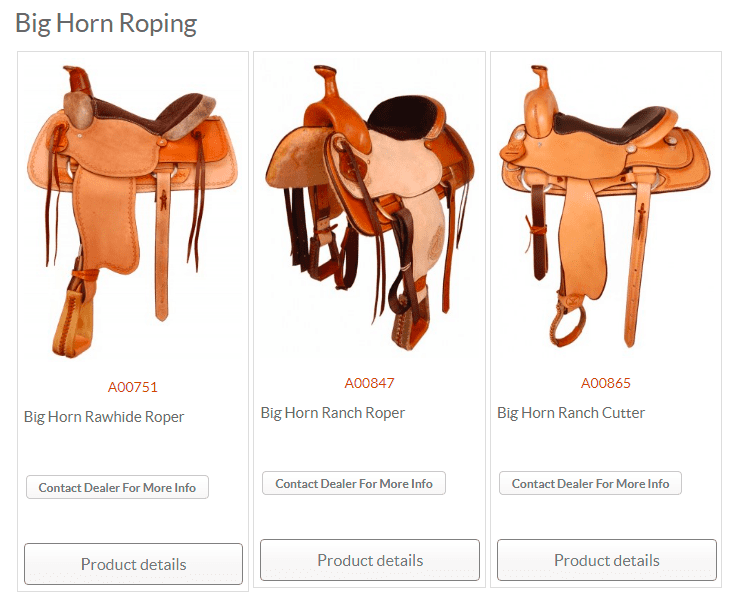 Roping Saddles