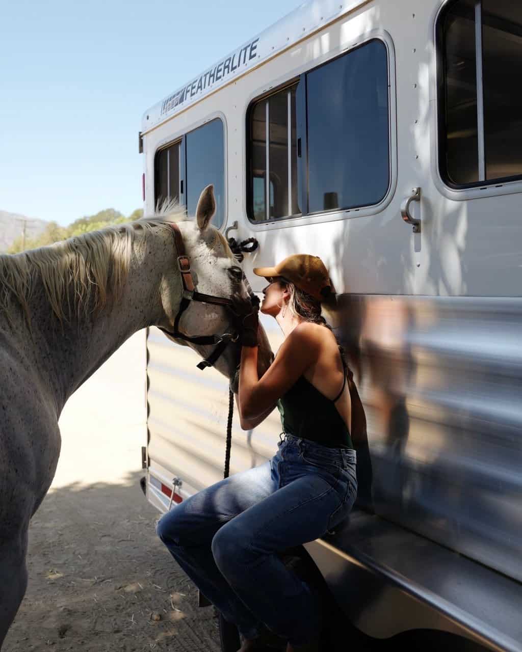 featherlite horse trailer