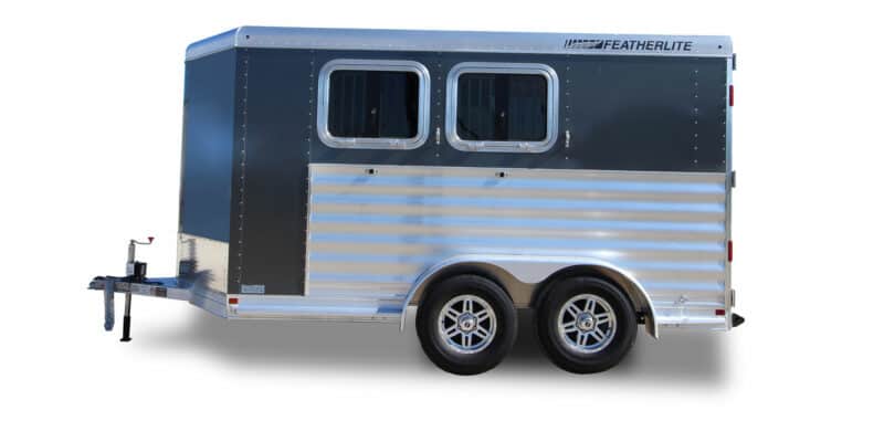 Featherlite Model 8413 Combo Gooseneck Horse Trailer