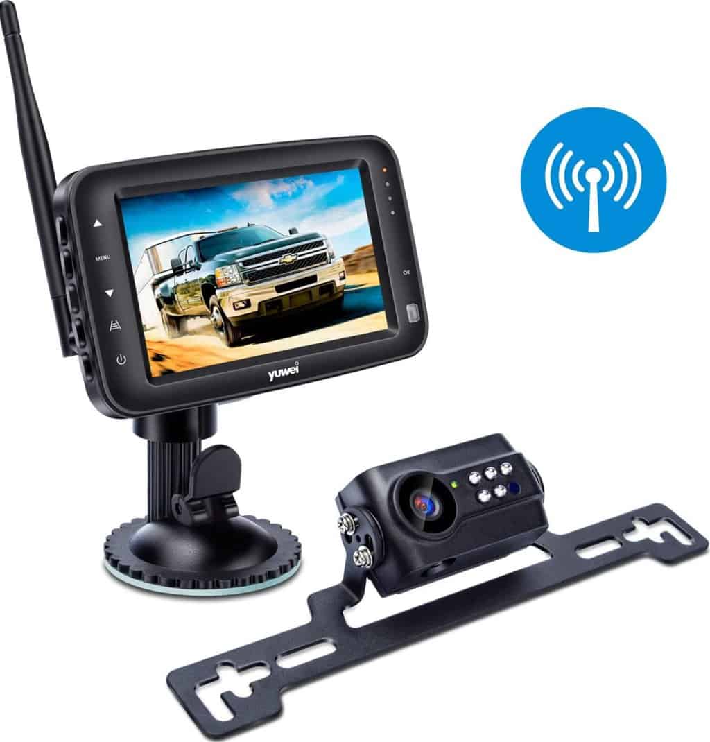 Wireless Backup Camera System For Horse Trailers