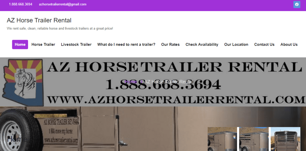 AZ Horse Trailer Rental