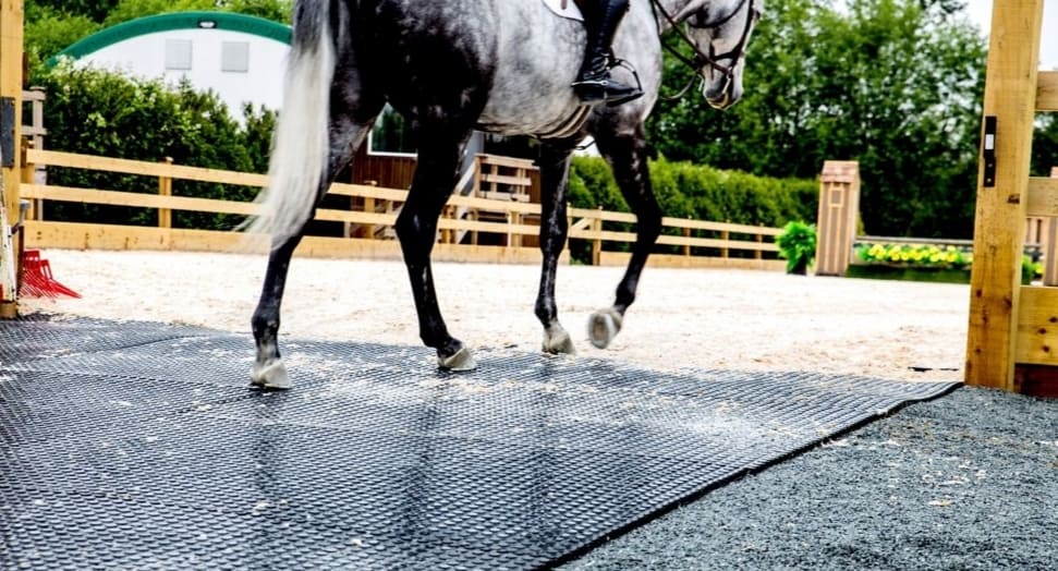 TCS 4 ft. x 6 ft. Thick Rubber Stall Mat