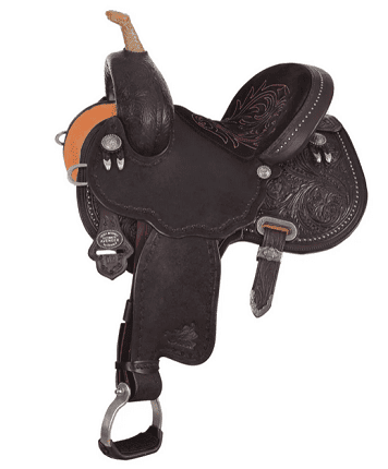 Lightweight Barrel Saddle - Black – Palermo Ranch