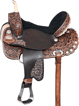 HILASON Western Barrel Saddle