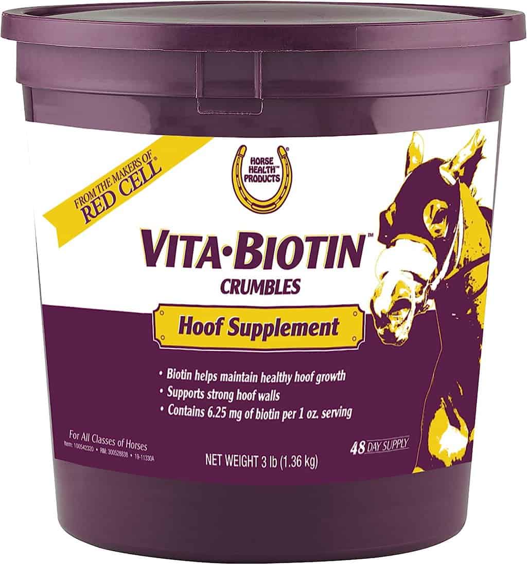 horse health vita biotin crumbles