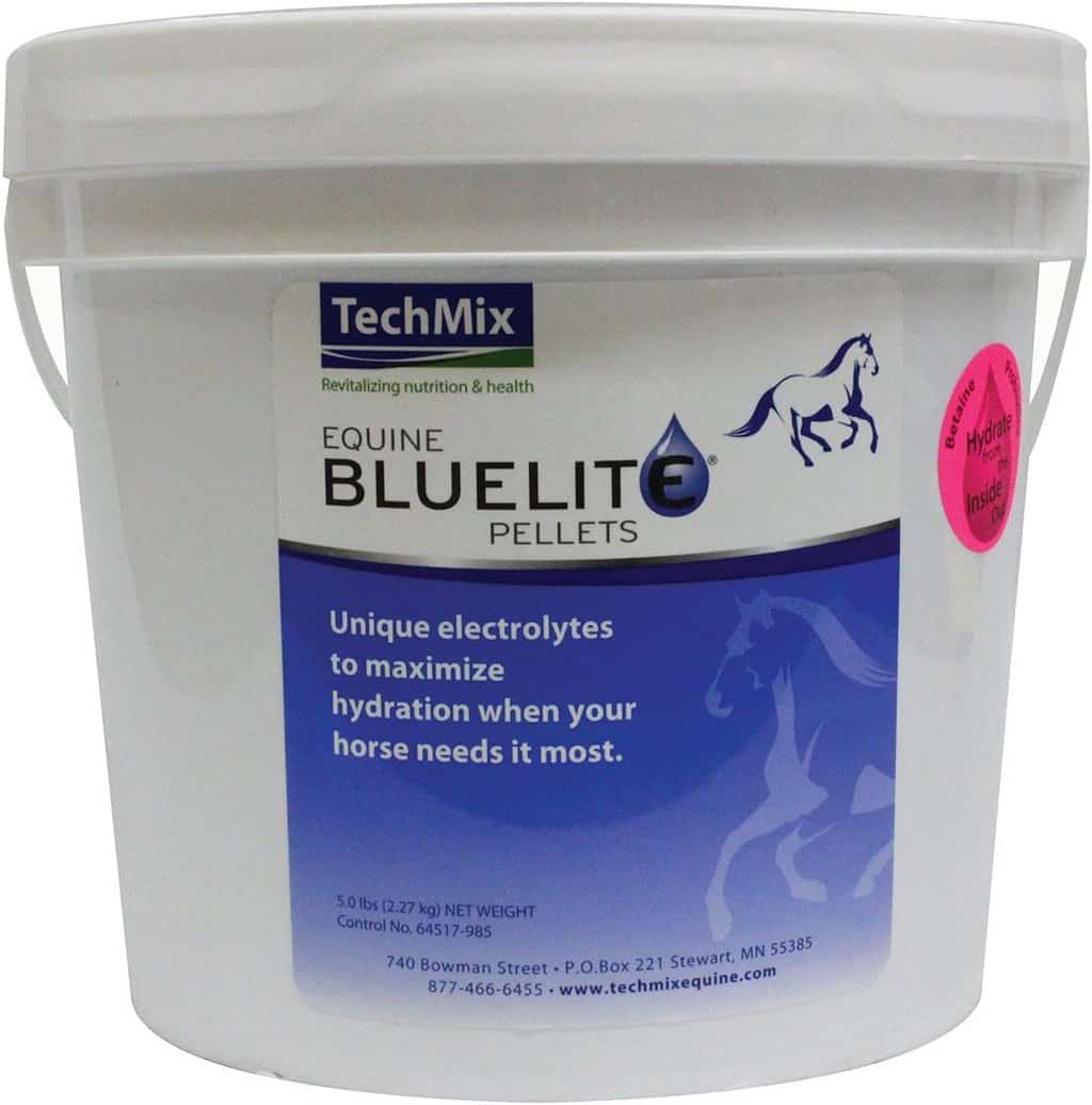 techmix equine bluelite pellets 5lb