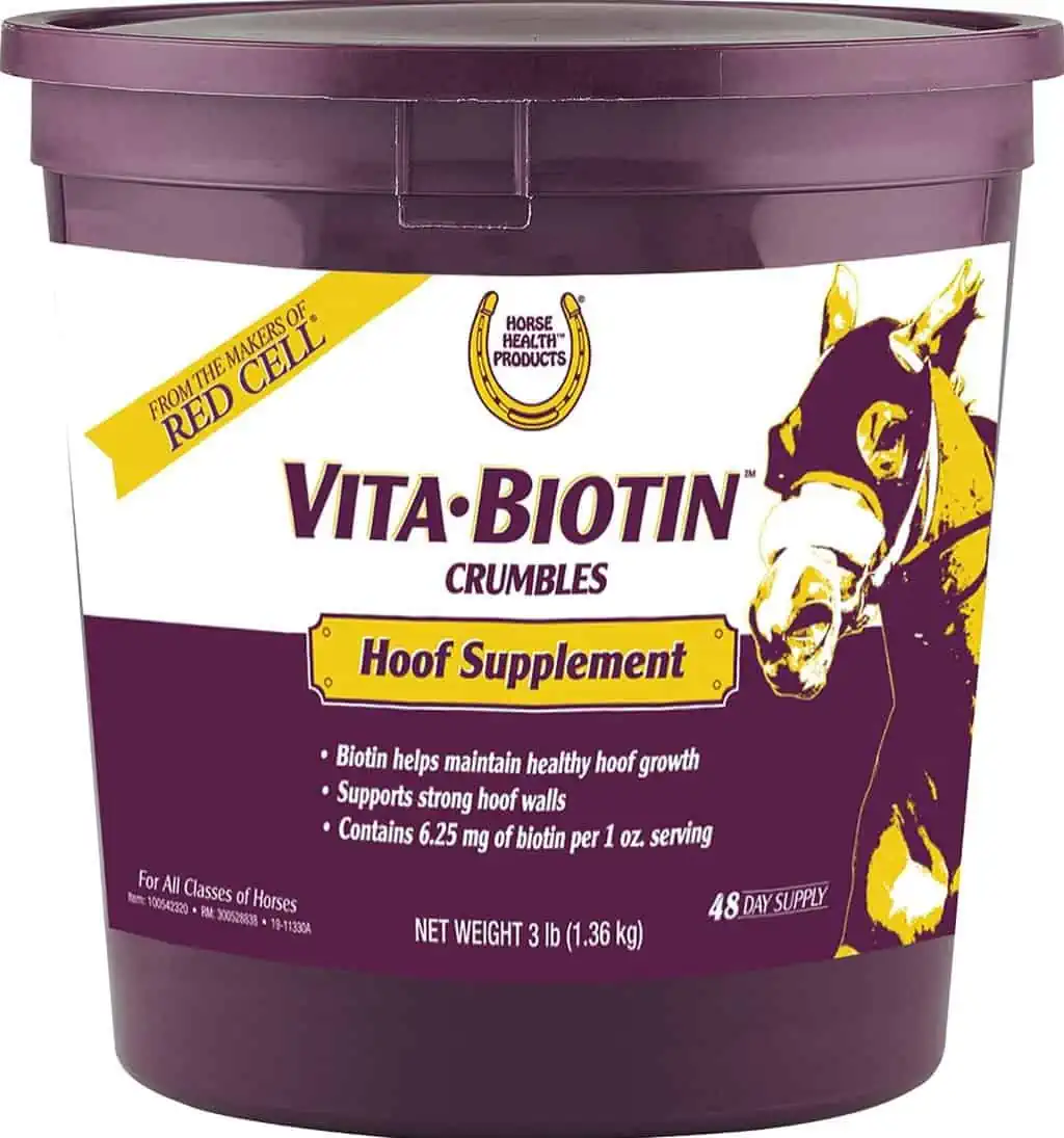 Horse Health Vita Biotin Crumbles Horse Hoof Supplement