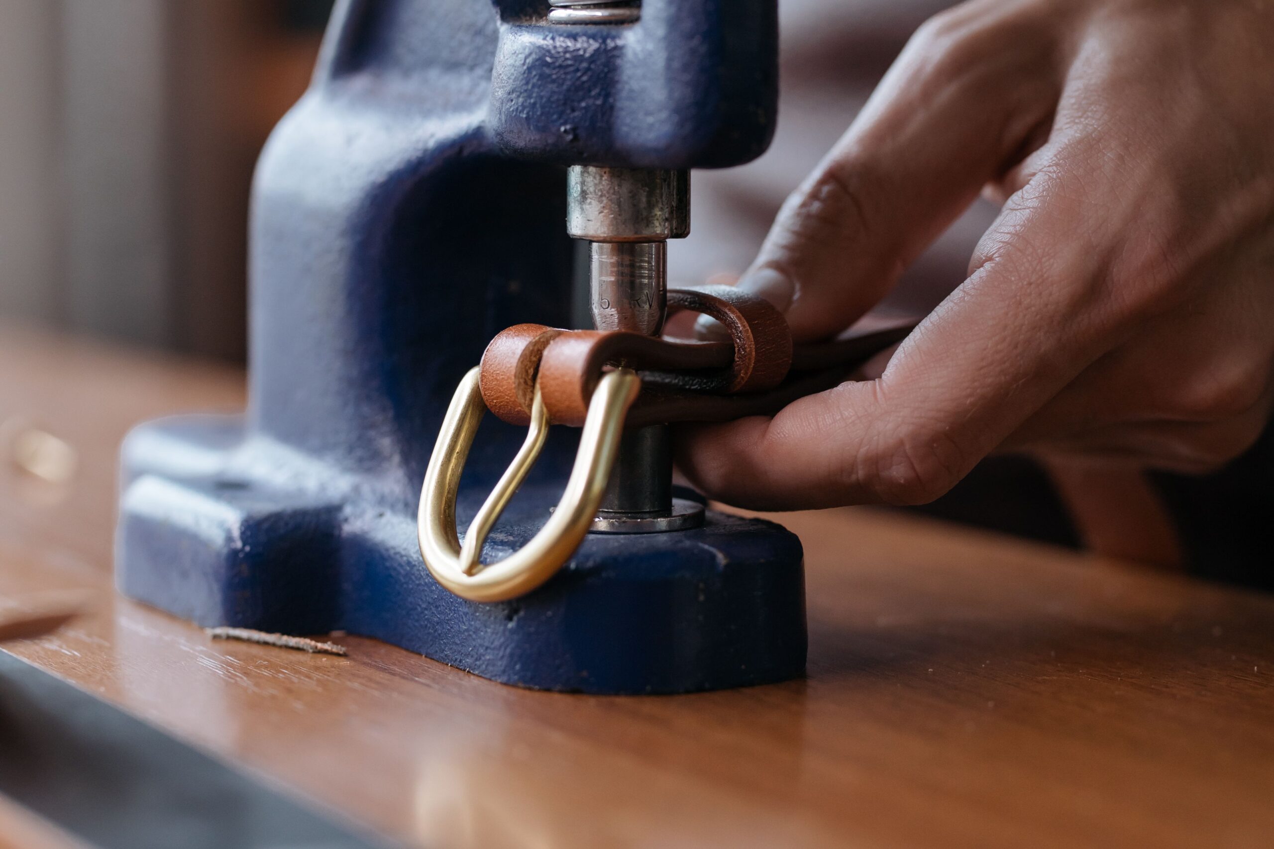 handmade leather belt